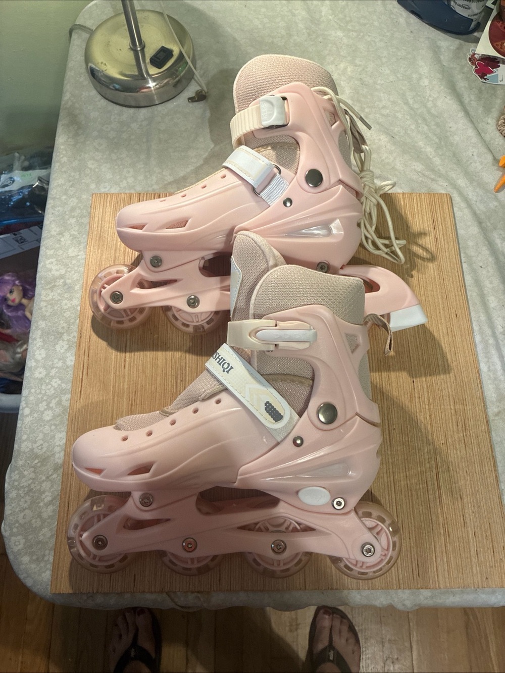 Juniors Adjustable Pink Inline Skates New size 4-7